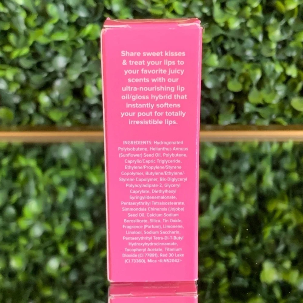 Too Faced BUBBLE GUM Kissing Jelly Gloss | NEW | Hydrating Lip Oil Gloss